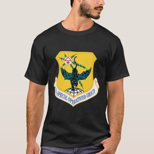 Camiseta 353.o Grupo de Operações Especiais Força Aérea Mil (Frente)
