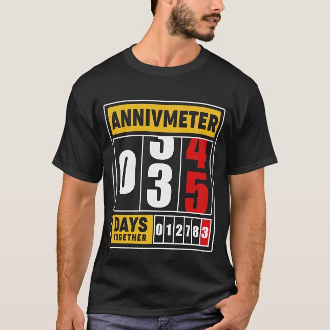 Camiseta 35.º aniversário de casamento Presente para Marido (Frente)
