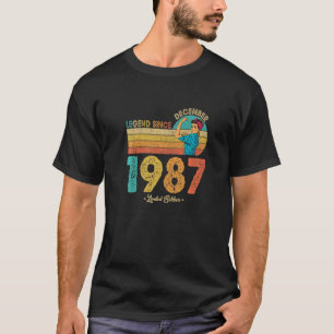 Camiseta 35. º aniversário do mês de dezembro de 1987 Legen