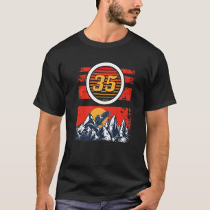 Camiseta 35 anos 35.o aniversário 28