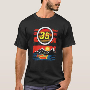 Camiseta 35 anos 35.o aniversário 5
