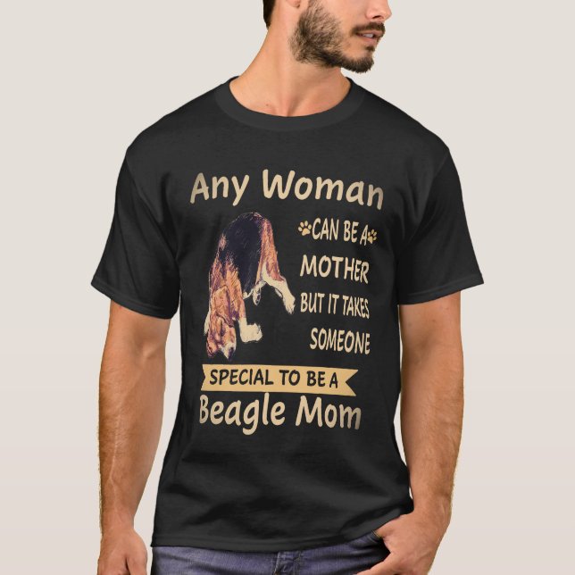 Camiseta 35 Especial Para Ser Uma Mãe Beagle Beagle (Frente)