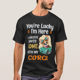 Camiseta 35 Você é Corgi Sortudo