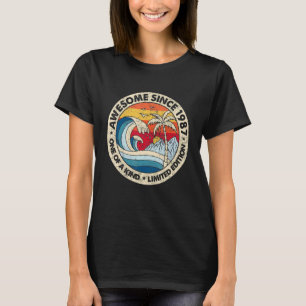 Camiseta 35 Year Old Vintage Awesome Since 1987 35th Birth