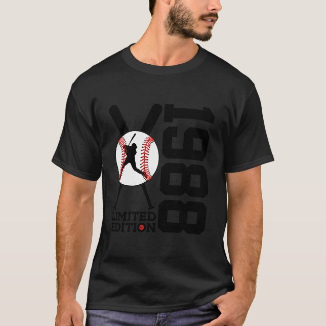 Camiseta 35Th Baseball 1988 (Frente)