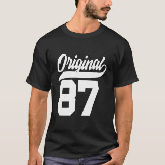 Camiseta 36º Aniversário - Mulher-Presente Original - Nasce