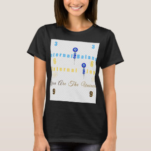 Camiseta "369: Equilíbrio Interno, Alegria Externa, Você É 