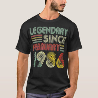 Camiseta 36 Dias De Decoração Legendária Desde Fevereiro De