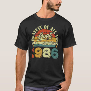 Camiseta 36.o aniversário de 36 anos de CAPOTA desde 1986