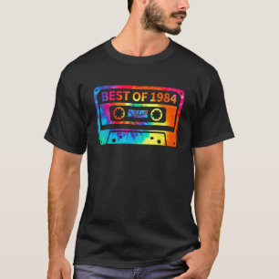 Camiseta 37º Aniversário, 37 Anos, Tie Dye Best 1984 Casse