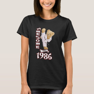 Camiseta 37º Aniversário Homens Mulheres 1986 Espetacular K
