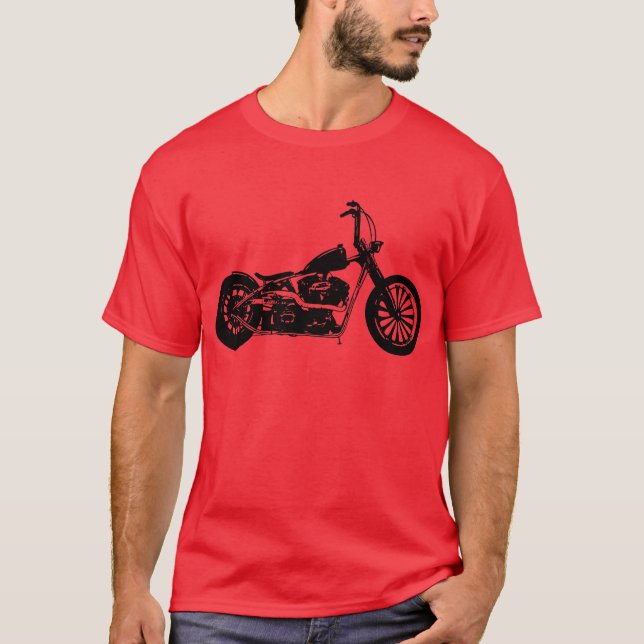 Camiseta 374 Chopper Bike (Frente)