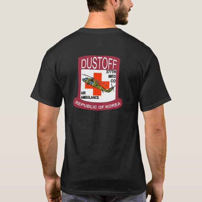 Camiseta 377th Med Co Air Ambulance, ROK (Verso)