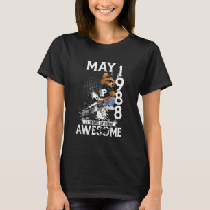 Camiseta 37. º aniversário Legendas dos Ursos maio de 1988 