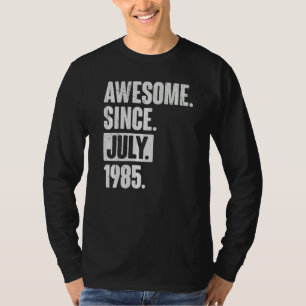 Camiseta 37 anos de idade 37 anos Aniversário fantástico de
