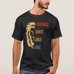 Camiseta 37 Anos De Legenda Desde Julho De 1985 37 Anos