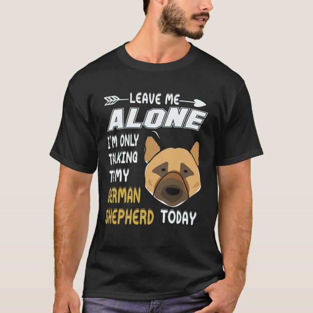 Camiseta 37 Deixe-me em paz, estou apenas conversando com m (Frente)