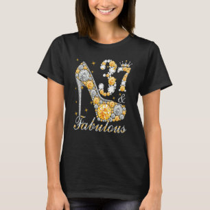 Camiseta 37 e Fabuloso Diamante C de 37 Anos de Idade