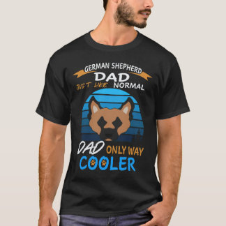 Camiseta 37 Pai Pastor Alemão Igualzinho Ao Pai Normal Só Q