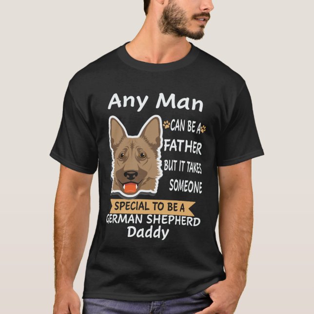 Camiseta 37 Qualquer Homem Pode Ser Pai Mas É Preciso Algué (Frente)