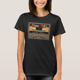 Camiseta 37 Year Old  Vintage 1986  37th Birthday