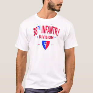 Camiseta 38ª Divisão de Infantaria - Militar dos EUA