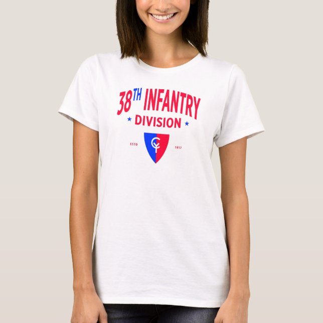 Camiseta 38ª Divisão de Infantaria - Mulheres Militares dos (Frente)