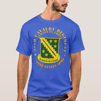Camiseta 38º Registro de Cavalaria Sempre na frente DUI X