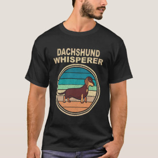Camiseta 38 Murmurador de Dachshund Vintage