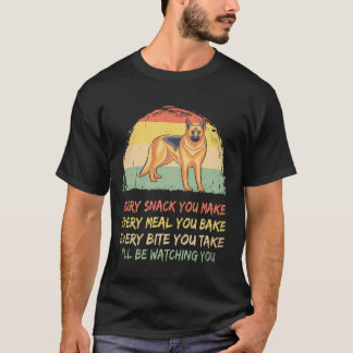 Camiseta 38 Todo Lanche Que Você Faz... Eu Estarei Observan