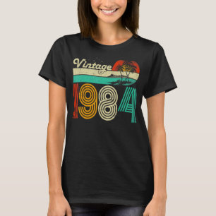 Camiseta 39º aniversário Vintage 1984 Homens de 39 anos