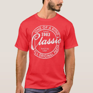 Camiseta 39 anos de idade Classic Limited Edition 1983 39th
