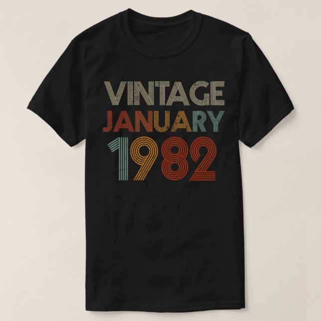 Camiseta 39 Anos De Idade, Presente De Aniversário Retroati (Frente do Design)