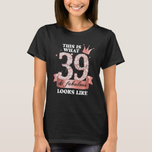 Camiseta 39 e fabuloso I Black Peach Party Group Candid Pho