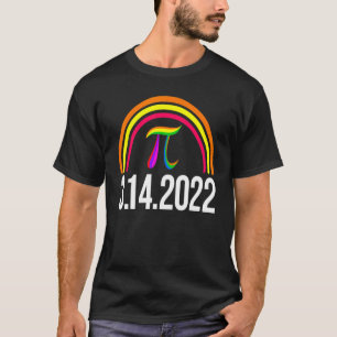 Camiseta 3 14 2022 Pi Matemática Rainbow Men Mathsport Love