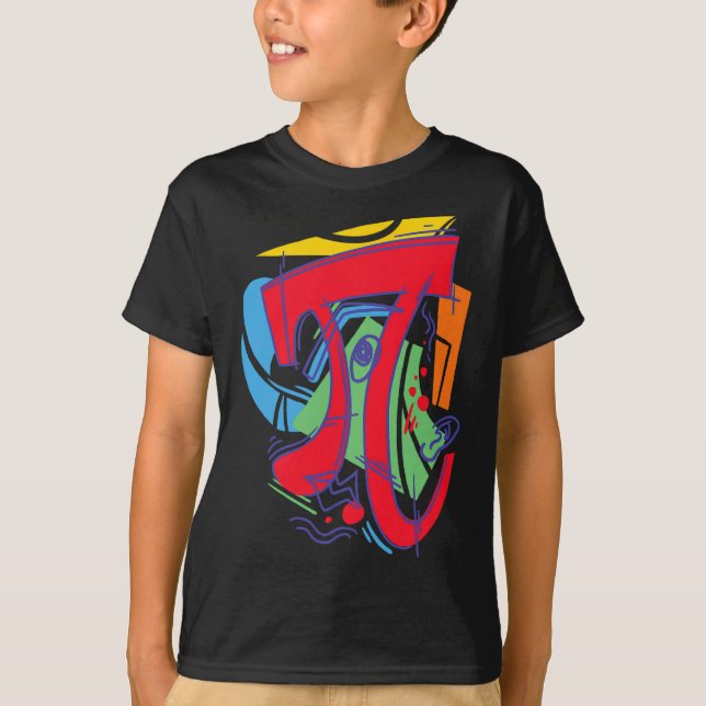 Camiseta 3.14 Design De Matemática Para Pi Day (Frente)