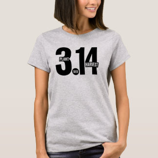 Camiseta 3.14 Pi Day Gardener-Plant Seed Harvest Math