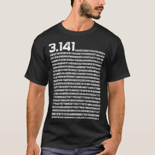 Camiseta 3,14 Pi Dia Matemática Número Irracional Pi