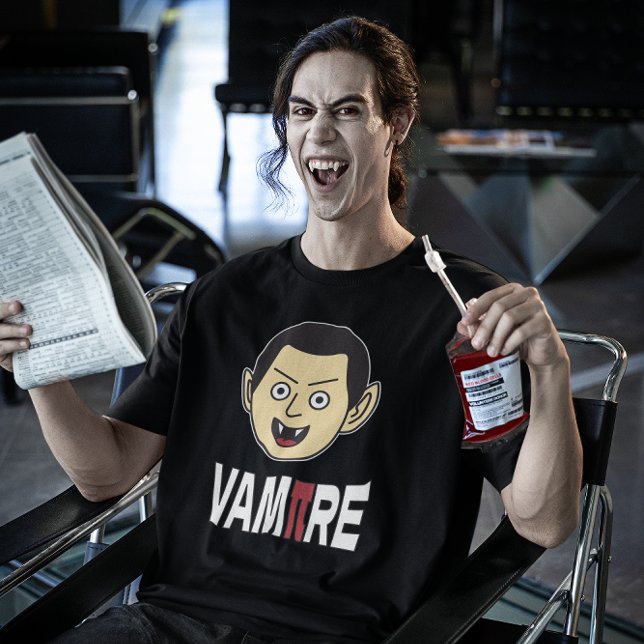 Camiseta 3.14 Piada De Matemática Engraçado Pi Pun Vampiro (Criador carregado)
