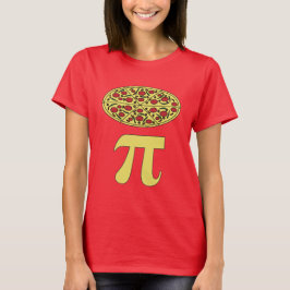 Camiseta 3.14 Pizza Pi Pun Pun Engraçado Piada Matemática T