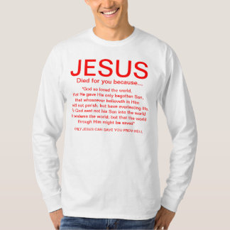 Camiseta 3:16 de John
