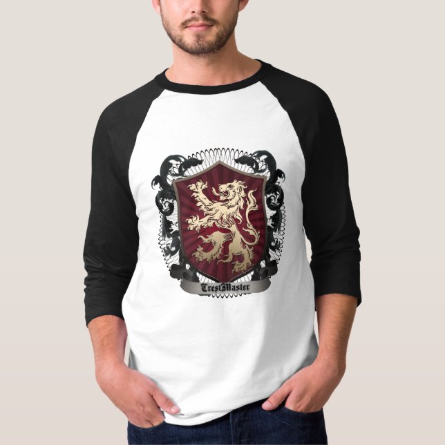 Camiseta 3/4 de Raglan unisex da Capa (Frente)
