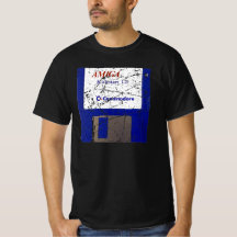 3,5 Zoll Diskette Amiga Kickstart T-Shirt