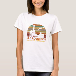 Camiseta 3,6 Roentgen nao grande, Chernobyl nao terrível