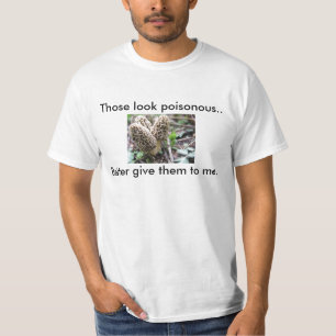Camiseta 3 agradáveis, aqueles olham venenosos. , Melhor d