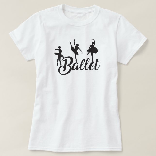 Camiseta 3 Bailarinas (Frente do Design)