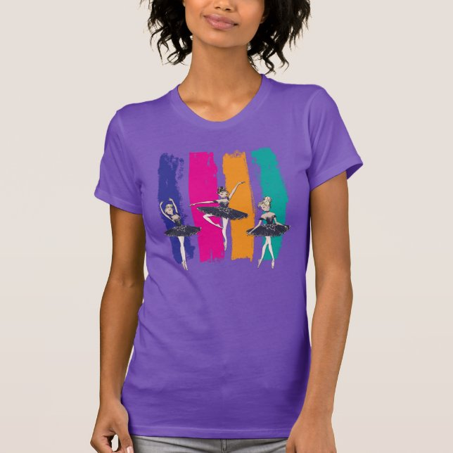 CAMISETA 3 BALLERINAS (Frente)