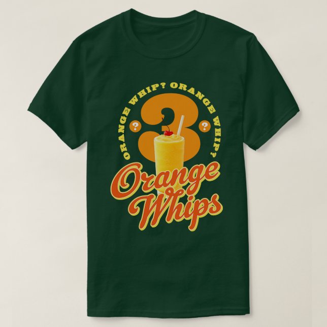 Camiseta 3 Chifres Laranja (Frente do Design)