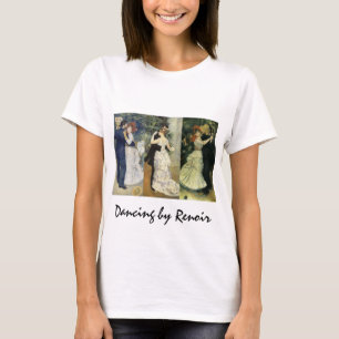 Camiseta 3 diferentes cenas de dança por Pierre Renoir