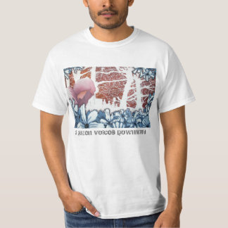 Camiseta 3 dúzia vozes para baixo